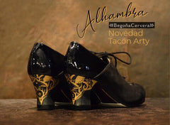 Flamenco dance shoes Begoña Cervera Alhambra Model |  Zapato baile flamenco Begoña Cervera Modelo Alhambra