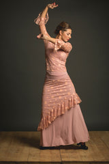 Falda Baile Flamenco Reina|  Flamenco skirt Reina model