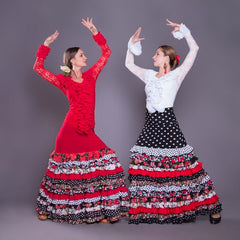 Flamenco dance skirt Alegrias | Falda baile flamenco Alegrias