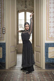 Flamenco dance skirt and top Valcares Model  |  Falda baile flamenco y blusa Valcares
