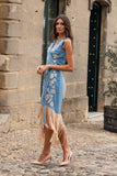 VESTIDO MODELO JEREZ AZUL