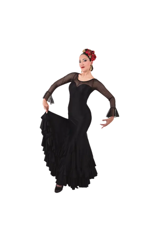 Flamenco dance skirt  Lycra   |  Falda baile flamenco Lycra