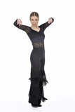 Pantalón para baile Flamenco Flecos |  Pantalón baile flamenco Flecos