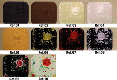 Flamenco Shawl hand Embroidery 115 x 115 cmt. | Mantón de Manila Seda Bordado 115 x 115 cmt.