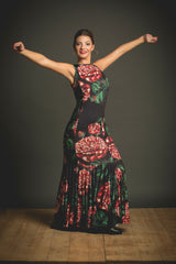 Flamenco dress Flores |  Vestido baile flamenco Flores