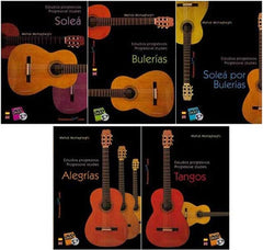 Progressive studies for Flamenco Guitar - Pack 5 (Book/DVD) - Mehdi Mohagheghi | Estudios progresivos para Guitarra Flamenca. Pack 5 (Libro/DVD) - Mehdi Mohagheghi