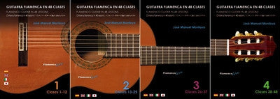 Flamenco Guitar in 48 lesson by Jose Manuel Montoya   (4 DVD´s) | Guitarra Flamenca en 48 clases (4 DVDs´s) Jose Manuel Montoya