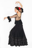 Flamenco dance skirt  Modelo Volantes   |  Falda baile flamenco Modelo Volantes