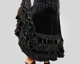 Flamenco dance skirt Romera |  Falda baile flamenco Romera