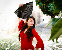 Flamenco Dance Fan "Pericón" | Pericón Baile Flamenco