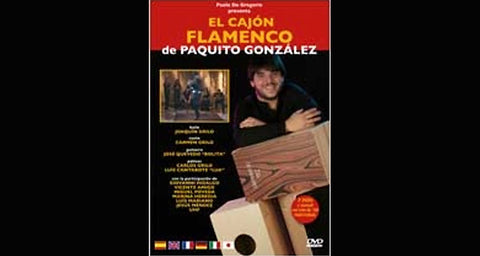 Método de Cajón Flamenco de Paquito González (Libro/DVD)