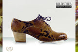 Flamenco dance shoes Begoña Cervera Blutcher Model | Begoña Cervera Modelo Blutcher