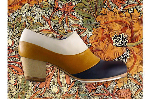 Flamenco dance shoes Begoña Cervera Tricolor Model |  Zapato baile flamenco Begoña Cervera Modelo Tricolor