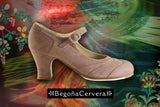 Flamenco dance shoes Begoña Cervera Bicolor Model |  Zapato baile flamenco Begoña Cervera Modelo Bicolor