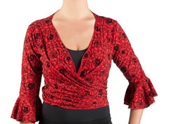 Flamenco dance blouse Quejio Model |  Cardigan de baile flamenco Modelo Quejio