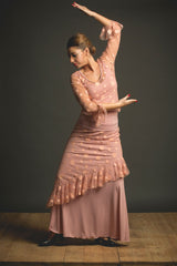 Falda Baile Flamenco Reina|  Flamenco skirt Reina model