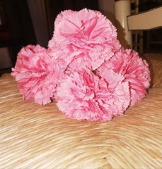 Flamenca Flowers | Claveles, flores para flamenco rosado coral