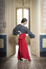 Flamenco dance skirt Cala model |  Falda baile flamenco modelo Cala
