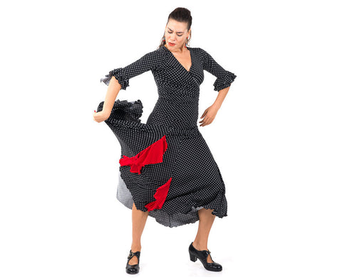 Flamenco dance skirt Bulería |  Falda baile flamenco Bulería