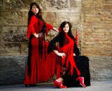 Flamenco skirt and top Cadiz Model |  Conjunto baile flamenco Cadiz