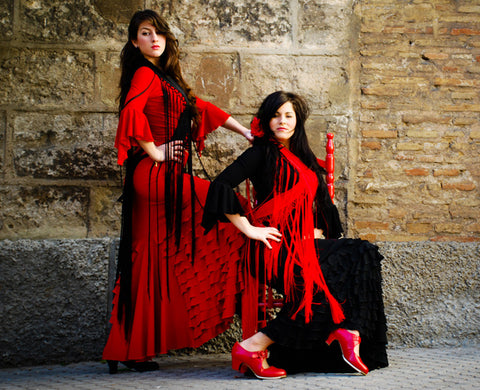 Flamenco dance skirt- Cadiz |  Falda baile flamenco Cadiz