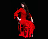 Flamenco dance skirt Zarza |  Falda baile flamenco Zarza