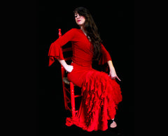 Flamenco dance skirt Zarza |  Falda baile flamenco Zarza