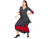 Flamenco dance skirt Doble  |  Falda baile flamenco Doble