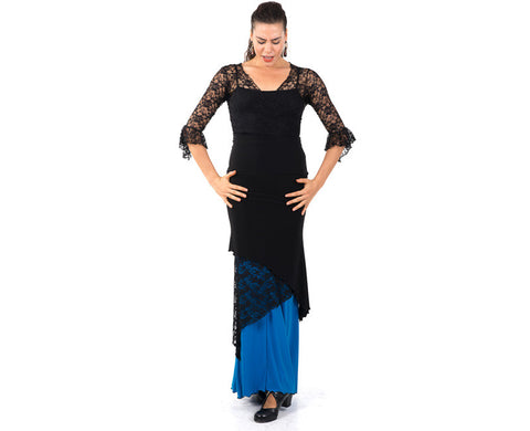 Flamenco dance skirt Salero |  Falda baile flamenco Salero