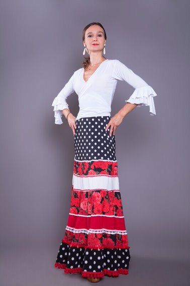 Falda Canastera 2022 - Moda Flamenca Online