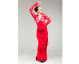 Flamenco skirt and blouse Lace |  Conjunto baile flamenco Encaje