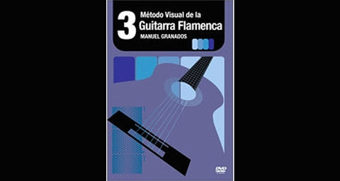 Método Visual de la Guitarra flamenca - Vol 3 - Manuel Granados (DVD)