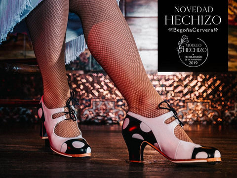 Flamenco dance shoes Begoña Cervera Hechizo|  Zapato baile flamenco Begoña Cervera Modelo Hechizo
