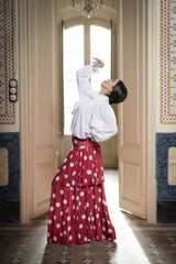 Flamenco dance top  |  Blusa para baile flamenco