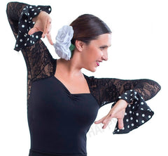 Flamenco dance skirt and maillot |  Conjunto baile flamenco