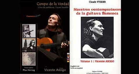Pack Ahorro - Vicente Amigo (Libros de partituras)