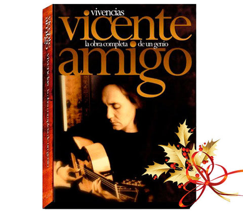 Vicente Amigo - Vivencias. The complete work of a genious (6 CDS + 1 DVD) | Vicente Amigo.Vivencias. La obra completa de un genio. (6 CDS + 1 DVD)