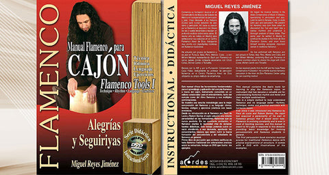 Manual Flamenco para Cajón (DVD/Libro de Partituras)