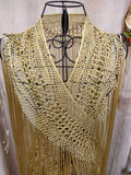 NEW Flamenco shawl-Silk strip | Nueva Tira de flecos de seda natural