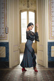 Flamenco dance skirt and top encajes  |  Falda baile flamenco y blusa encajes